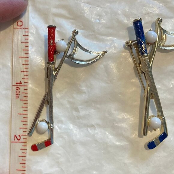 Vintage Gerrys golf brooches--your choice $10 each - Picture 3 of 3